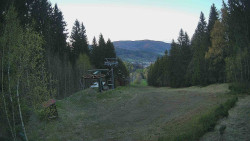 Výstupní stanice lanové dráhy