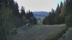 Výstupní stanice lanové dráhy