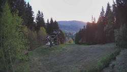 Výstupní stanice lanové dráhy