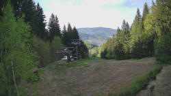 Výstupní stanice lanové dráhy
