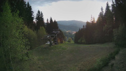 Výstupní stanice lanové dráhy