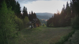 SKICENTRUM Miroslav Lipová Lázně - Výstupní stanice lanové dráhy - 6.5.2026 v 04:45