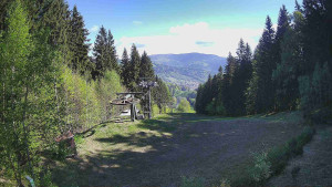 SKICENTRUM Miroslav Lipová Lázně - Výstupní stanice lanové dráhy - 6.5.2026 v 08:45