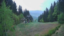 Výstupní stanice lanové dráhy