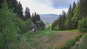 SKICENTRUM Miroslav Lipová Lázně - Výstupní stanice lanové dráhy - 12.5.2026 v 19:45