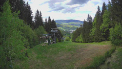 Výstupní stanice lanové dráhy