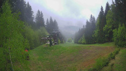 Výstupní stanice lanové dráhy