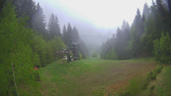 Výstupní stanice lanové dráhy