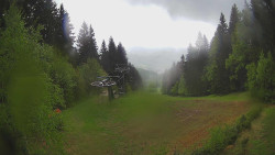 Výstupní stanice lanové dráhy