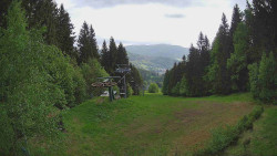 Výstupní stanice lanové dráhy