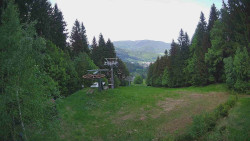 Výstupní stanice lanové dráhy