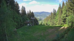 Výstupní stanice lanové dráhy