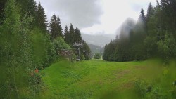 Výstupní stanice lanové dráhy