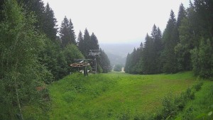 SKICENTRUM Miroslav Lipová Lázně - Výstupní stanice lanové dráhy - 30.6.2026 v 07:45