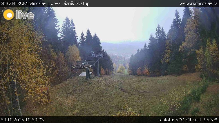 SKIZENTRUM Miroslav Lipová Lázně - Bergstation der Seilbahn - 30.10.2026 v 10:30