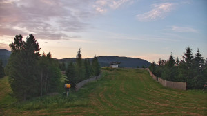 Ski areál Branná - Výstup z lanovky - 5.7.2025 v 05:00
