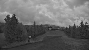 Ski areál Branná - Výstup z lanovky - 16.9.2025 v 06:00