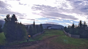 Ski areál Branná - Výstup z lanovky - 18.9.2025 v 08:00