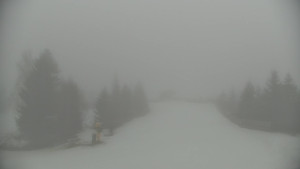 Ski areál Branná - Výstup z lanovky - 12.2.2026 v 08:00