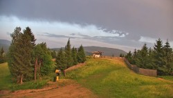 Výstup z lanovky