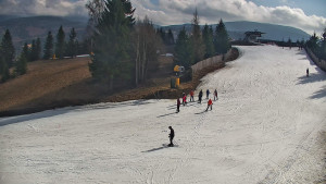 Ski areál Branná - Ski Branná - horní kamera - 13.3.2026 v 11:00