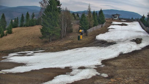 Ski areál Branná - Ski Branná - horní kamera - 25.3.2026 v 14:00 Ski areál Branná - Ski Branná - horní kamera - 25.3.2026 v 14:00