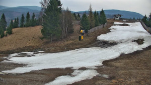 Ski areál Branná - Ski Branná - horní kamera - 25.3.2026 v 15:00