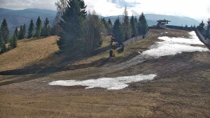 Ski areál Branná - Ski Branná - horní kamera - 5.4.2026 v 11:00