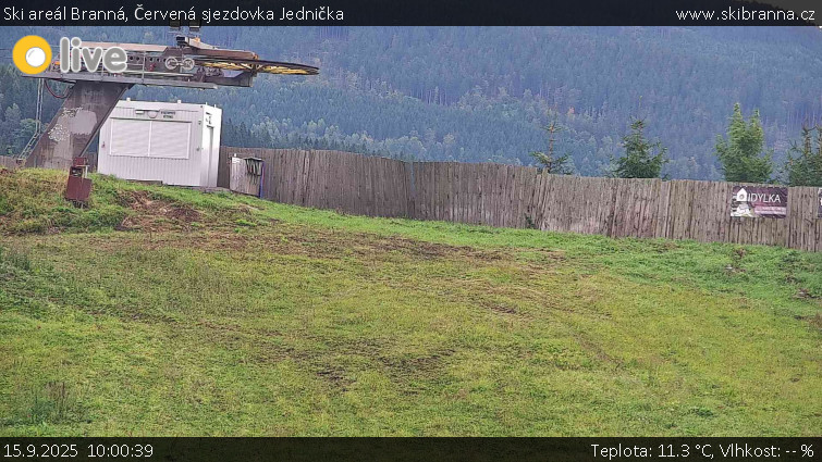 Ski areál Branná - Červená sjezdovka Jednička - 15.9.2025 v 10:00 Ski areál Branná - Červená sjezdovka Jednička - 15.9.2025 v 10:00