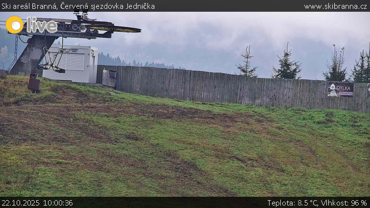 Ski areál Branná - Červená sjezdovka Jednička - 22.10.2025 v 10:00 Ski areál Branná - Červená sjezdovka Jednička - 22.10.2025 v 10:00