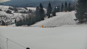 Ski areál Branná - Ski Branná - horní kamera - 16.2.2026 v 09:00