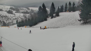 Ski areál Branná - Ski Branná - horní kamera - 16.2.2026 v 10:00