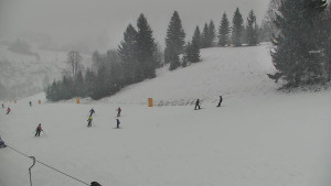 Ski areál Branná - Ski Branná - horní kamera - 16.2.2026 v 16:00