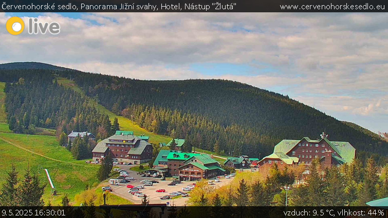 Červenohorské sedlo - Panorama Jižní svahy, Hotel, Nástup "Žlutá" - 9.5.2025 v 16:30 Červenohorské sedlo - Panorama Jižní svahy, Hotel, Nástup "Žlutá" - 9.5.2025 v 16:30