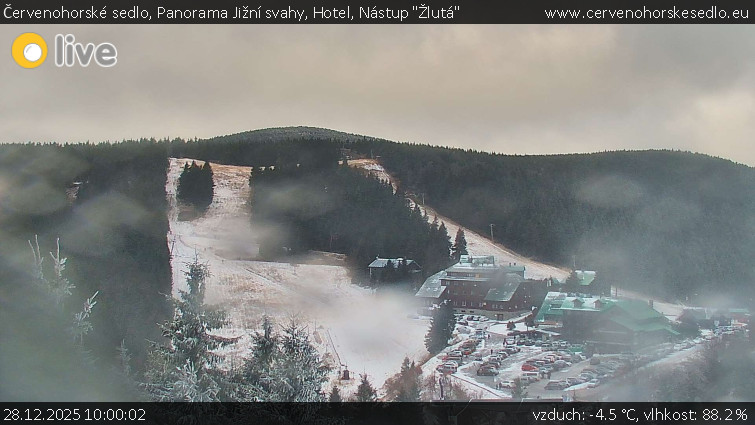 Červenohorské sedlo - Panorama Jižní svahy, Hotel, Nástup "Žlutá" - 28.12.2025 v 10:00