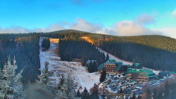 Panorama Jižní svahy, Hotel, Nástup 