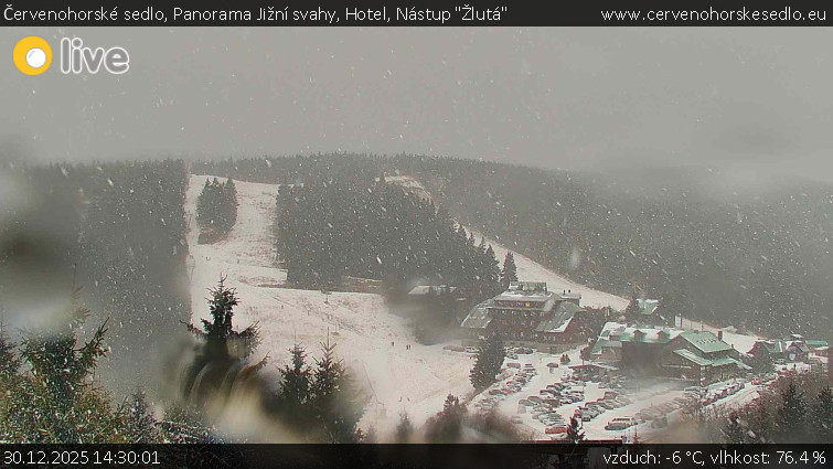 Červenohorské sedlo - Panorama Jižní svahy, Hotel, Nástup "Žlutá" - 30.12.2025 v 14:30