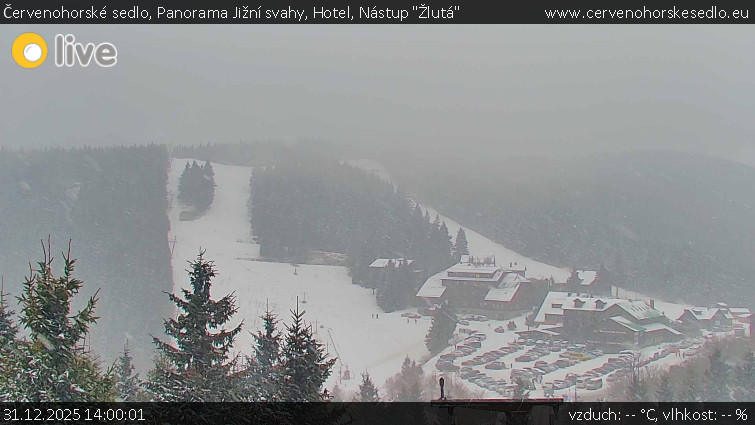Červenohorské sedlo - Panorama Jižní svahy, Hotel, Nástup "Žlutá" - 31.12.2025 v 14:00