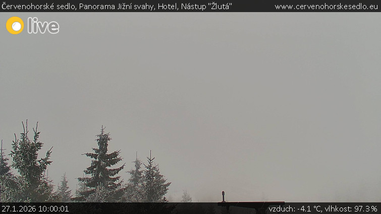 Červenohorské sedlo - Panorama Jižní svahy, Hotel, Nástup "Žlutá" - 27.1.2026 v 10:00