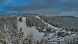 Panorama Jižní svahy, Hotel, Nástup 