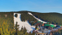 Panorama Jižní svahy, Hotel, Nástup 