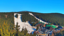 Panorama Jižní svahy, Hotel, Nástup