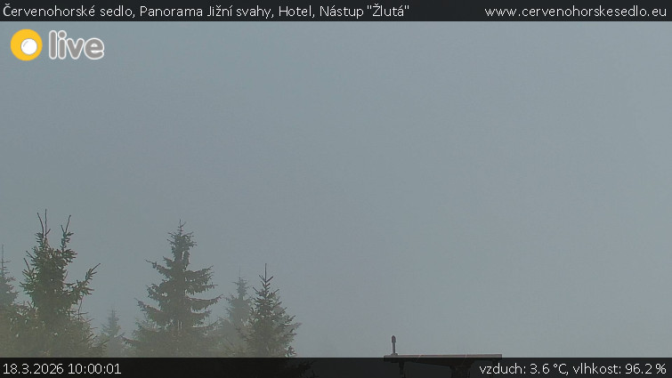 Červenohorské sedlo - Panorama Jižní svahy, Hotel, Nástup "Žlutá" - 18.3.2026 v 10:00