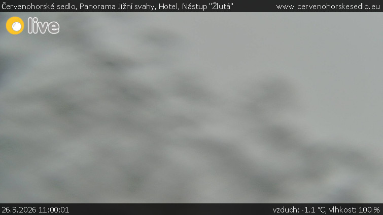 Červenohorské sedlo - Panorama Jižní svahy, Hotel, Nástup "Žlutá" - 26.3.2026 v 11:00