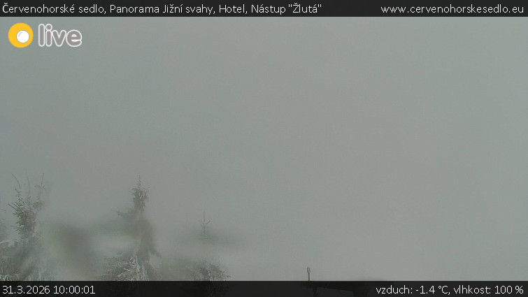 Červenohorské sedlo - Panorama Jižní svahy, Hotel, Nástup "Žlutá" - 31.3.2026 v 10:00