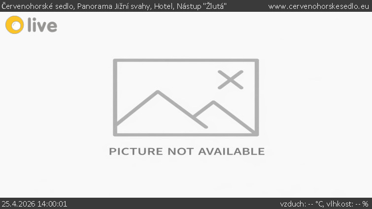 Červenohorské sedlo - Panorama Jižní svahy, Hotel, Nástup "Žlutá" - 25.4.2026 v 14:00