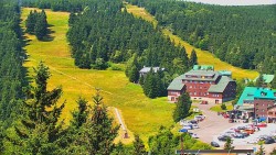 Panorama South Slopes, Hotel, Start "Yellow" ski slope