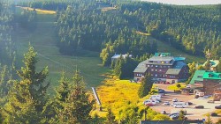 Panorama południowych stoków, hotel, wejście „Żółty”