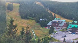 Panorama Jižní svahy, Hotel, Nástup "Žlutá"