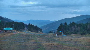 Červenohorské sedlo - Restaurace "deštník" - dojezd žlutá sjezdovka - 18.4.2025 v 06:00